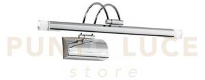 Applique a parete led sigma cromo 4w 550lm 3500k 40,3x21,5x12cm per