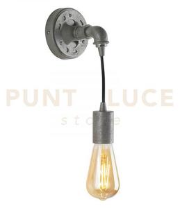 Applique a parete a pareteamarcord zincata 1 luce attacco e27 10x12