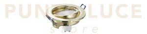 Incasso led matrix orientabile oro 1 luce attacco gu10 5w 430lm 300