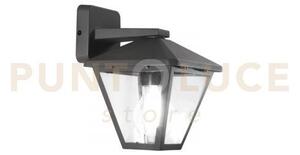Applique down prisma antracite 1 luce attacco e27 ip44 16x19,1x21,8cm