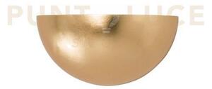 Applique a parete moritz oro 1 luce attacco e27 25x12,5x12,5cm