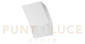 Applique a parete montblanc bianca 1 luce attacco g9 14x11x20cm in 