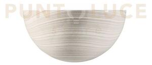 Applique a parete moritz rovere sbiancato 1 luce attacco e27 25x12