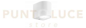 Applique one bianca 1 luce attacco gu10 ip54 6,7x9,3x8cm