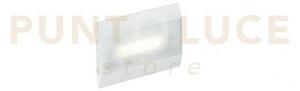 Lampada led d'emergenza a incasso help bianca 1w 80lm 4000k luce di