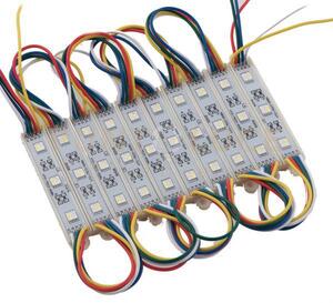 Kit 20 moduli led insign dc12v led 20x0,96w e m 72lm/m 6000k +rgb i