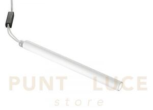 Incasso led tubex bianco 2,5w 190lm 3000k 31,5x2,5cm in gesso verni