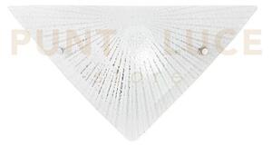 Applique a parete iside diamantato 1 luce attacco e27 40x9x18cm