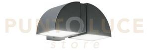 Applique led idem orientabile antracite 8w 840lm 4000k ip44 20,2x9x