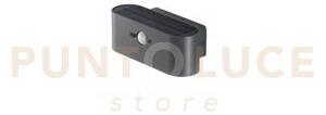 Applique led albert antracite 2,5w 300lm 4000k con pannello solare 