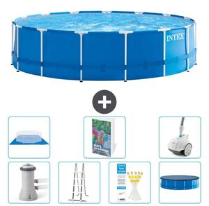 Piscina fuori terra a struttura - 457x122 cm - 6 pezzi - Modello S616