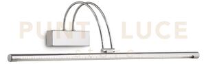 Bow applique da specchio o quadro cromo led 3000k 8w 1050 lm con i