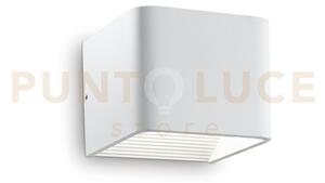 Click applique a parete in alluminio biemissione a led 3000k 6w 52