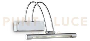 Bow applique da specchio o quadro cromo led 3000k 3,5w 410 lm con 