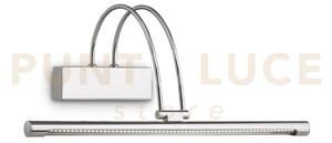 Bow applique da specchio o quadro cromo led 3000k 4,6w 580 lm con 