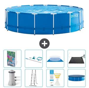 Piscina fuori terra a struttura - 457x122 cm - 7 pezzi - Modello S583
