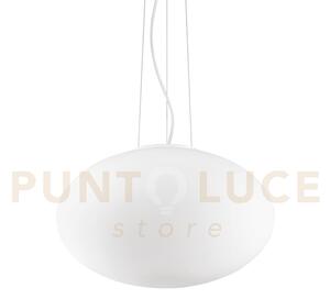 Candy lampadario sospenso in metallo e vetro 1 luce attacco e27 d.40cm
