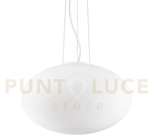 Candy lampadario sospenso in metallo e vetro 1 luce attacco e27 d.50cm