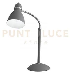 Lume people grigio 1 luce attacco e27 17x13x52cm orientabile