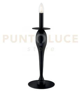 Lume armstrong nero 1 luce attacco e14 18x45cm in metallo