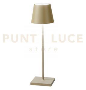 Lampada da tavolo ricaricabile led drink oro 2,2w 190lm 3000k dimme