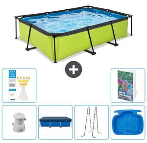 Piscina fuori terra rettangolare - 300x200x65 cm - 5 pezzi - Modello S314