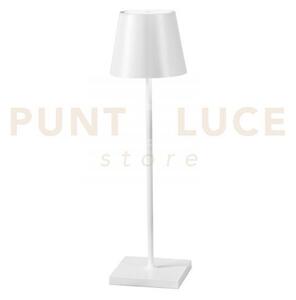 Lampada da tavolo ricaricabile led drink bianca 2,2w 190lm 3000k di