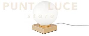 Lume enoire nero e opale 1 luce attacco e14 14x14x17,5cm diffusori 