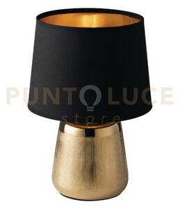 Lumetto ecstasy in ceramica oro 1 luce attacco e14 diametro 17cm a