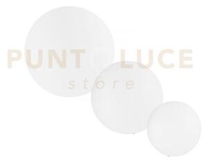 Lume da giardino geco sfera bianco 1 luce attacco e27 ip65 40x40cm