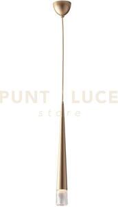 Lampadario a sospensione lancelot oro 1 luce attacco gu10 6x181cm 