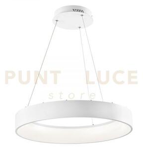 Lampadario a sospensione led noah bianca 60w 8000lm cct 3000k 4000k
