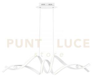 Lampadario a sospensione led mystral bianca 60w 8740lm cct 3000k 40