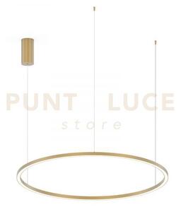 Lampadario a sospensione led hoop oro 60w 9000lm cct 13000k 4000k 6