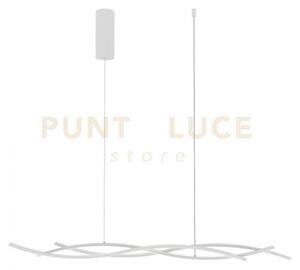 Lampadario a sospensione led kinetic bianca 40w 5100lm cct 3000k 40