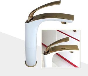 Rubinetto per lavabo - Rubinetto per bagno - Rubinetto per WC - Funzionamento igienico - Miscelatore monocomando - Stile 6 - Ottone