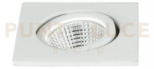 Incasso led polaris bianco quadrato 3w 300lm 4000k 6,6x6,6x5,7cm
