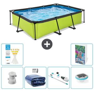 Piscina fuori terra rettangolare - 300x200x65 cm - 5 pezzi - Modello S204