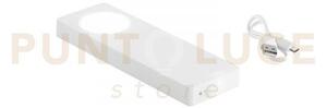 Lampada led gto bianco led 1w 105lm 3000k sensore di movimento 18x1