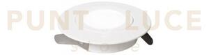 Incasso led zenit bianco 5w 550lm 3000k ip44 orientabile 9x2,5cm