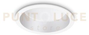 Deep faretto da incasso in alluminio d.10,3cm 10w 1450lm 3000k bian