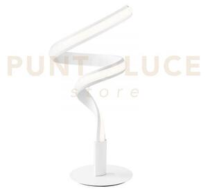 Lume led mystral bianca 15w 1800lm cct 3000k 4000k 24x18x49cm in a