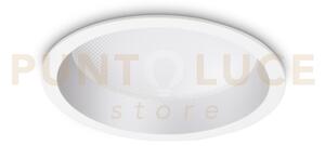 Deep faretto da incasso in alluminio d.15cm 20w 3000lm 3000k bianco