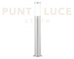 Paletto tokyo nikel 1 luce attacco e27 ip44 11,5x70cm in acciaio inox