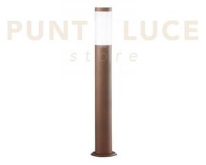 Paletto tokyo bronzo 1 luce attacco e27 ip44 11,5x70cm in acciaio inox