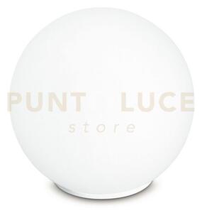 Lumetto city sfera bianco 1 luce attacco e14 15x15x16cm in vetro so