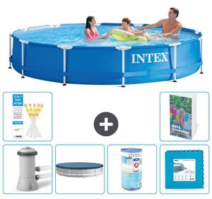 Piscina fuori terra a struttura - 366x76 cm - composta da 5 elementi - modello S254