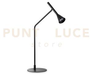 Diesis lampada da tavolo led 3000k 6,5w 500 lm dimmerabile nera