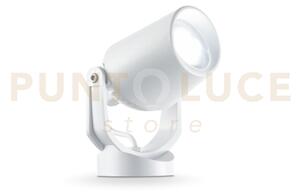 Elio proiettore ip66 bianco orientabile 1 luce attacco gu10 lampadi