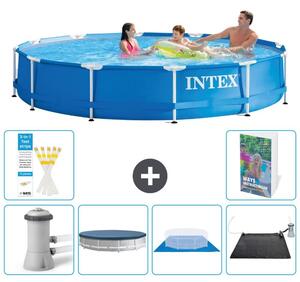 Piscina fuori terra a struttura - 366x76 cm - 5 pezzi - Modello S214